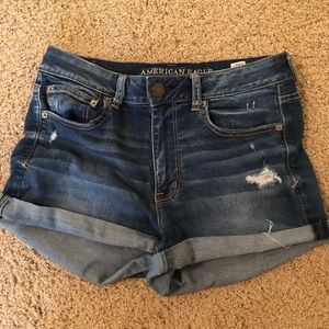 american eagle jean shorts